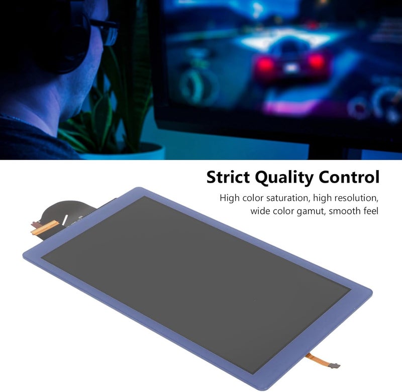 Cuifati LCD Screen Replacement for Lite, Digitizer LCD Display Panel Repair Part, Compatible with Lite Game Console (Dark Blue) - Image 4